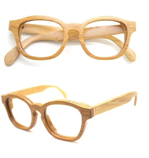 bamboo prescription glasses frames.